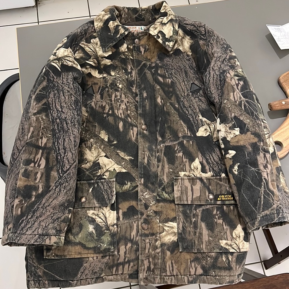 Vintage ‘Golden Retriever’ Brand Camouflage Coat